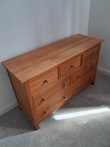 Oak chest drawers very - 7,