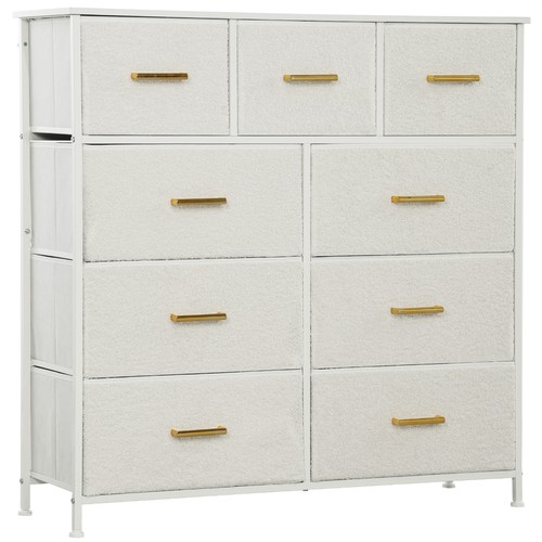 Homcom chest drawers with - homcom,