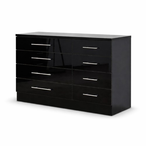 Drawer black chest of - drawer,