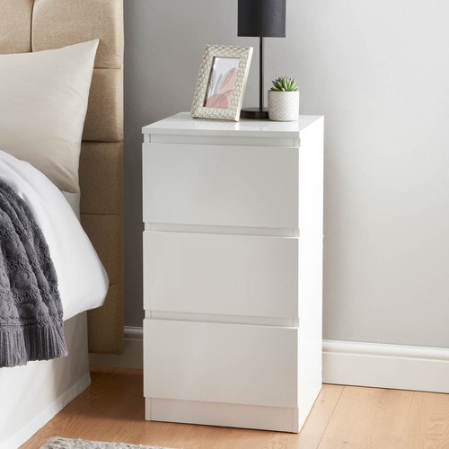 Drawer high gloss chest of - high,