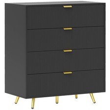 HOMCOM Chest of Drawers with 4