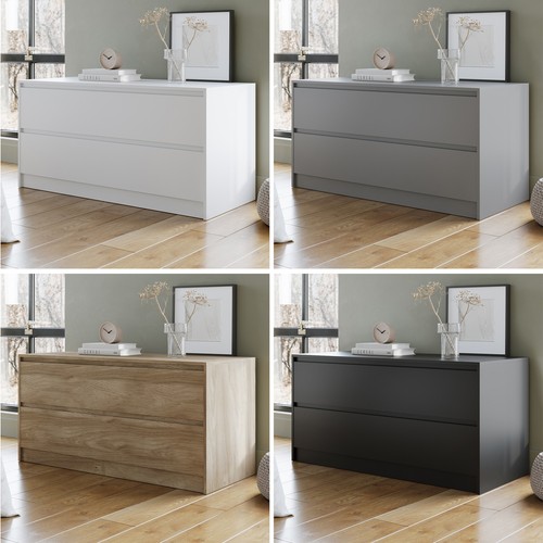 120cm wide drawer bedside - 120cm,