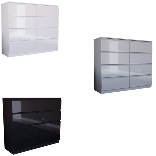 High gloss drawer chest - 8,