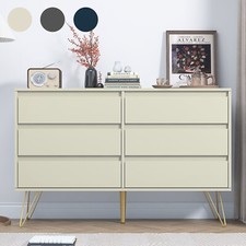 Chest of Drawers Wide 6 Drawer