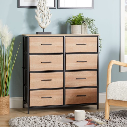 Fabric chest drawers - fabric,