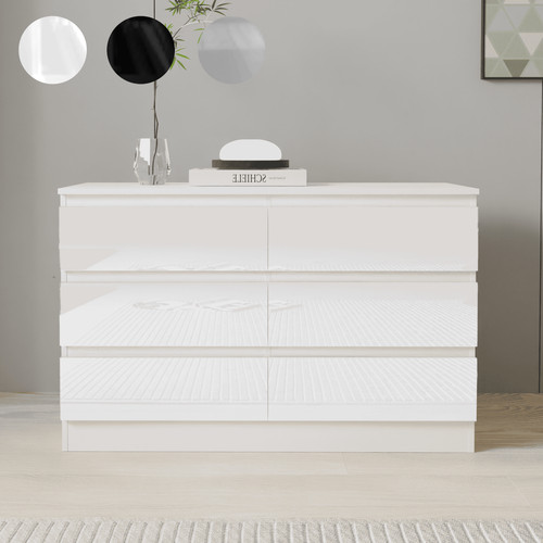 Modern high gloss drawer - gloss, 6