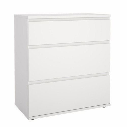 Nova matt white drawer chest - 3,