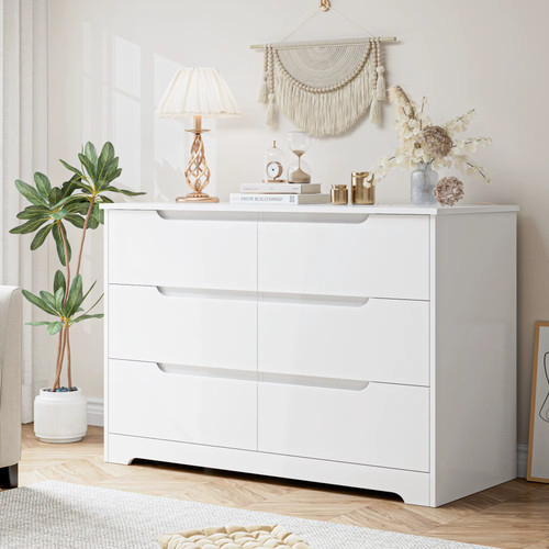 Chest drawers white - drawers,