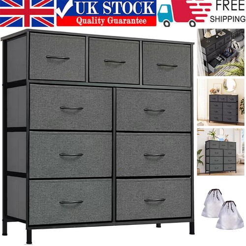Fabric chest drawers 9 - fabric,